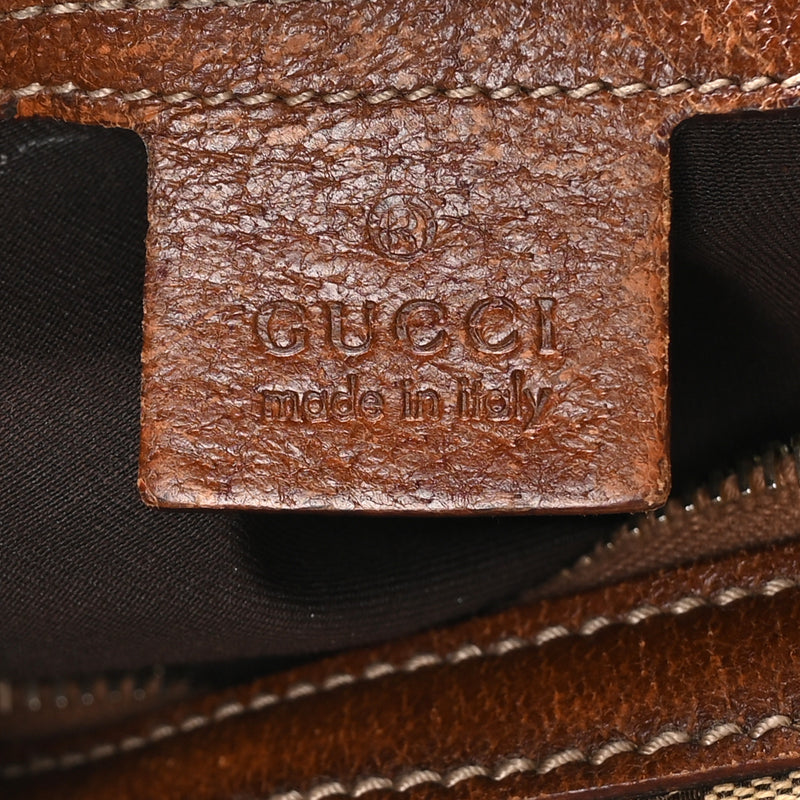 Gucci Bamboo Ring Hobo Brown