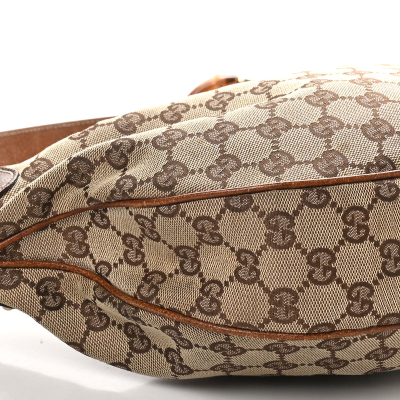 Gucci Bamboo Ring Hobo Brown