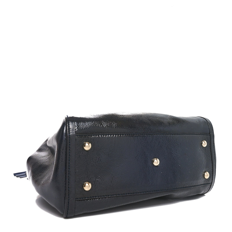 Gucci Patent Small Soho Shoulder Bag