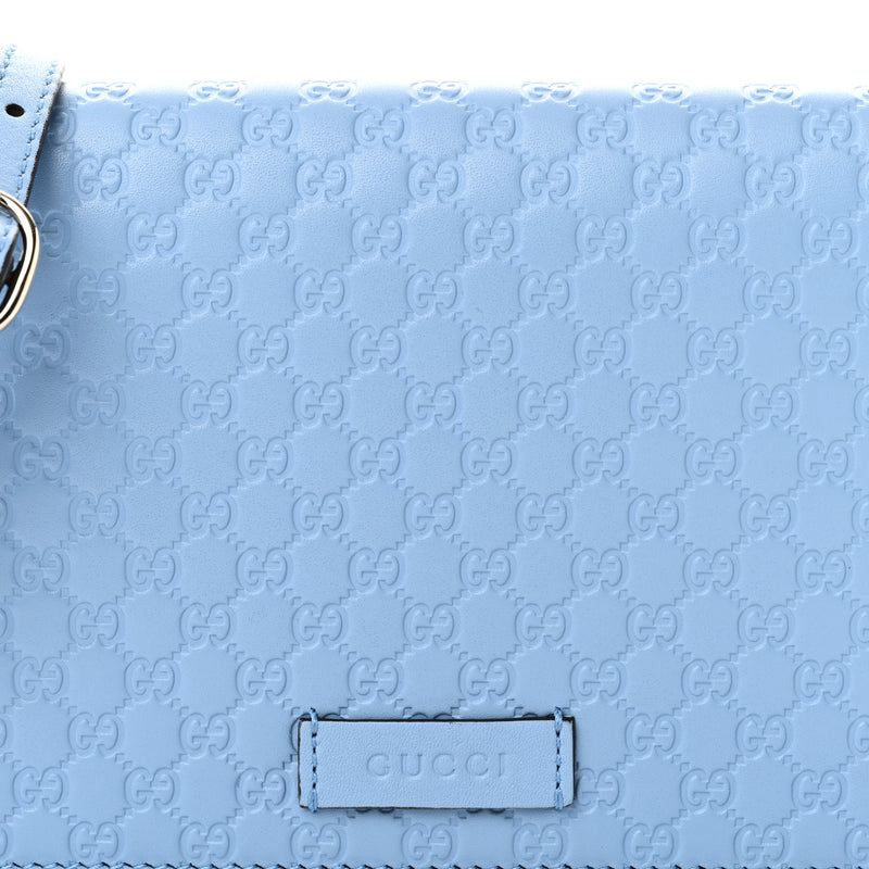 Gucci Microguccissima Crossbody Wallet