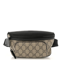 Gucci Gg Supreme Belt Bag Black