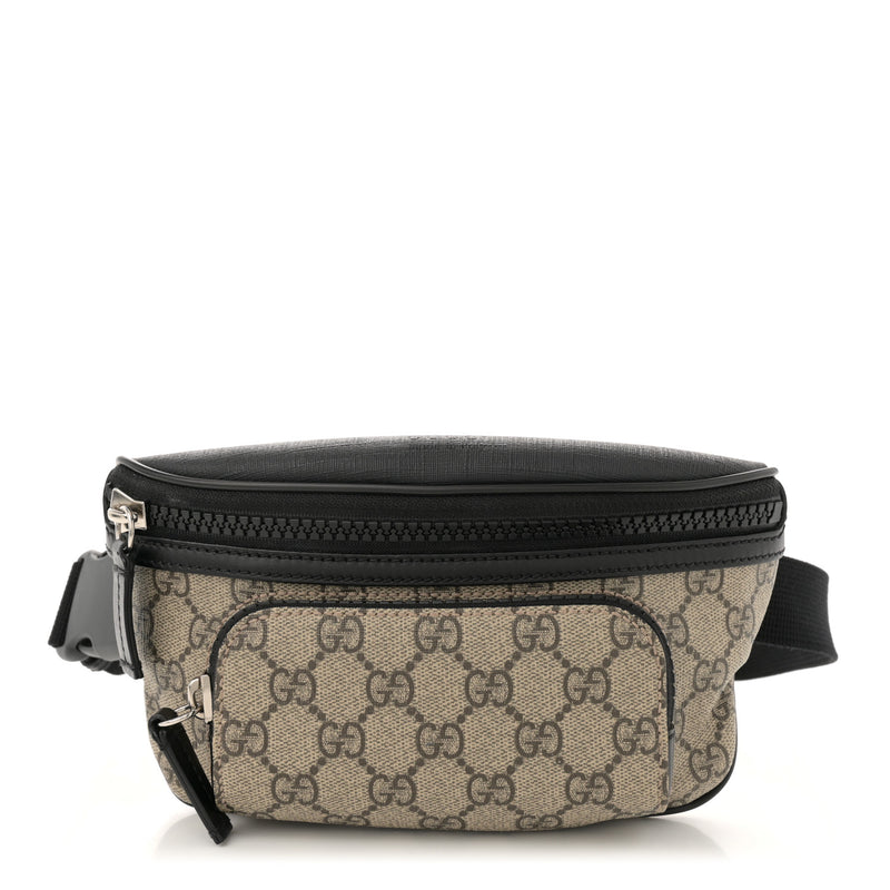 Gucci Gg Supreme Belt Bag Black