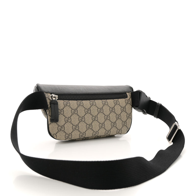 Gucci Gg Supreme Belt Bag Black