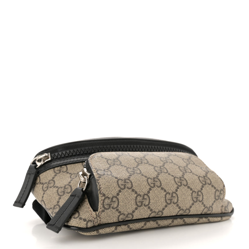 Gucci Gg Supreme Belt Bag Black