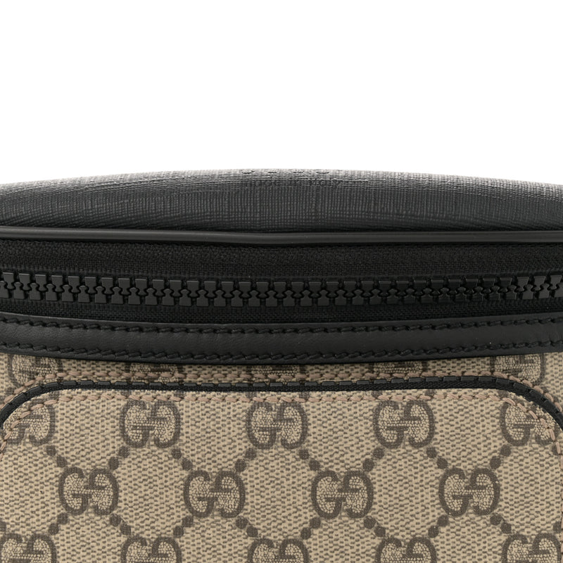 Gucci Gg Supreme Belt Bag Black