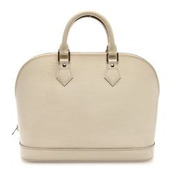 Louis Vuitton Epi Alma Pm White