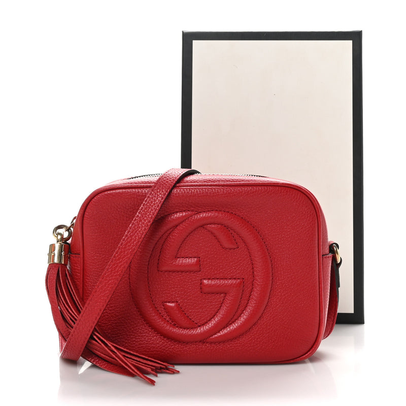 Gucci Pebbled Calfskin Small Soho Disco