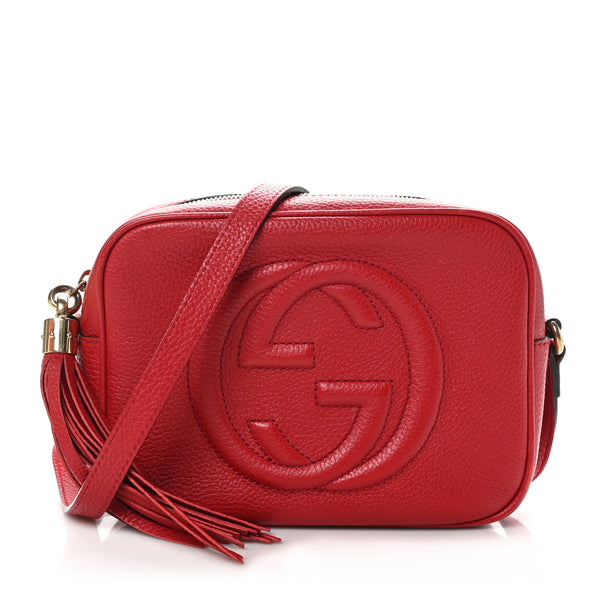 Gucci Pebbled Calfskin Small Soho Disco