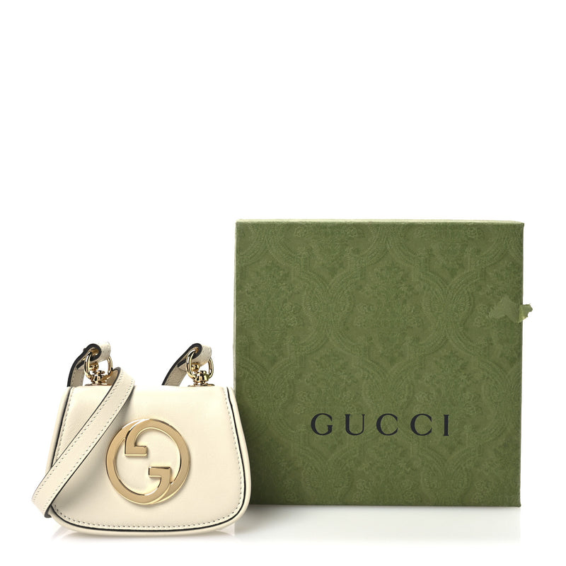 Gucci Roxy Calfskin Blondie Card Case