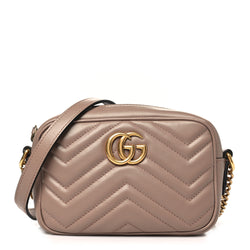 Gucci Calfskin Matelasse Mini Gg Marmont