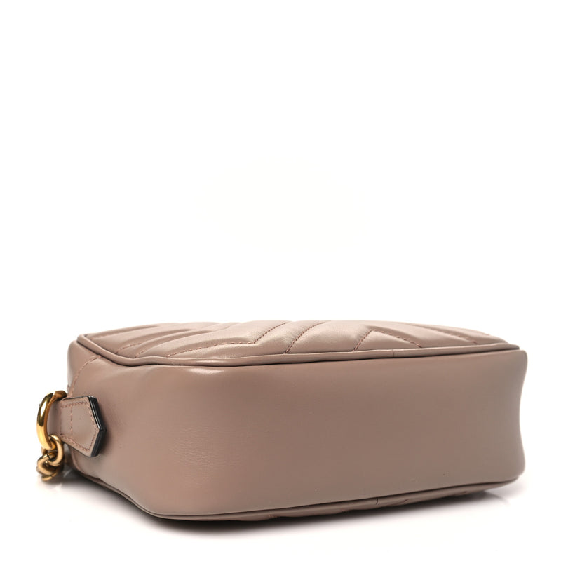 Gucci Calfskin Matelasse Mini Gg Marmont