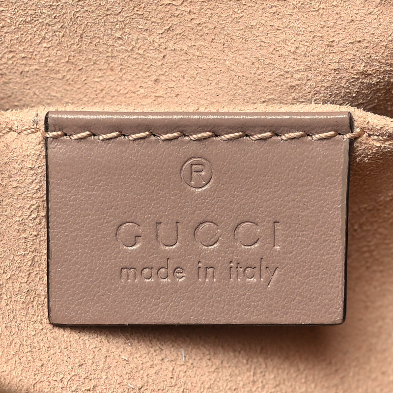 Gucci Calfskin Matelasse Mini Gg Marmont