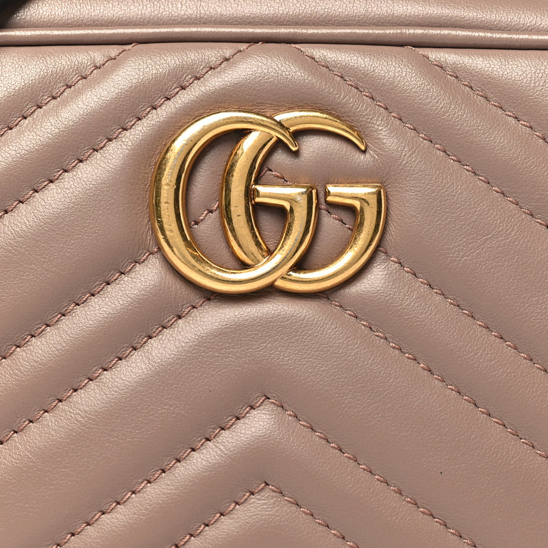 Gucci Calfskin Matelasse Mini Gg Marmont