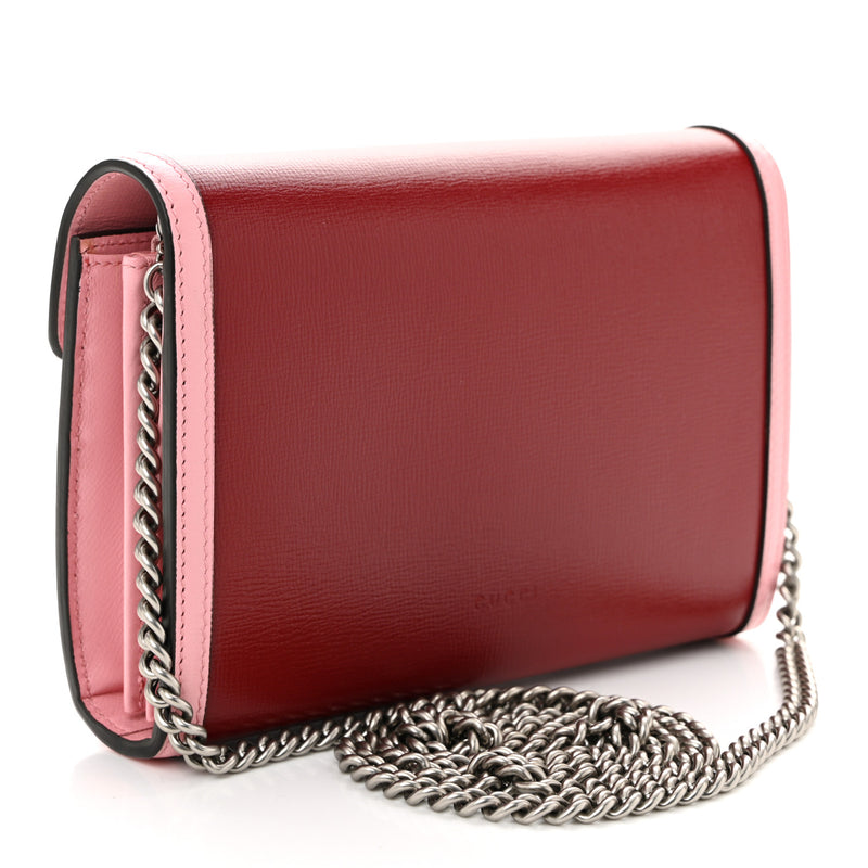 Gucci Azalea Calfskin Enamel Mini