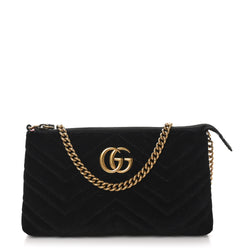 Gucci Velvet Matelasse Mini Gg Marmont