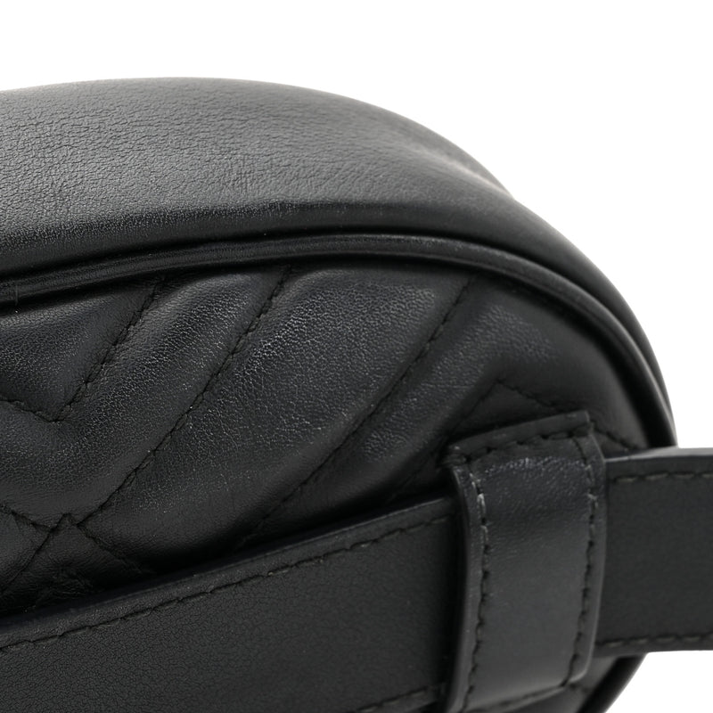 Gucci Calfskin Matelasse Gg Marmont Belt