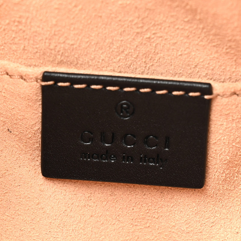 Gucci Calfskin Matelasse Gg Marmont Belt