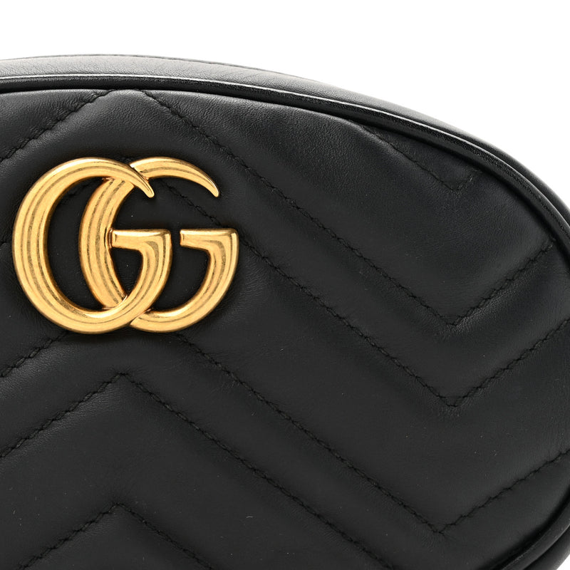 Gucci Calfskin Matelasse Gg Marmont Belt