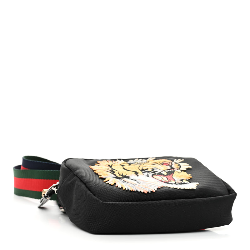 Gucci Canvas Web Tiger Embroidered
