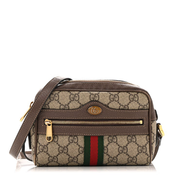 Gucci Gg Supreme Web Mini Ophidia