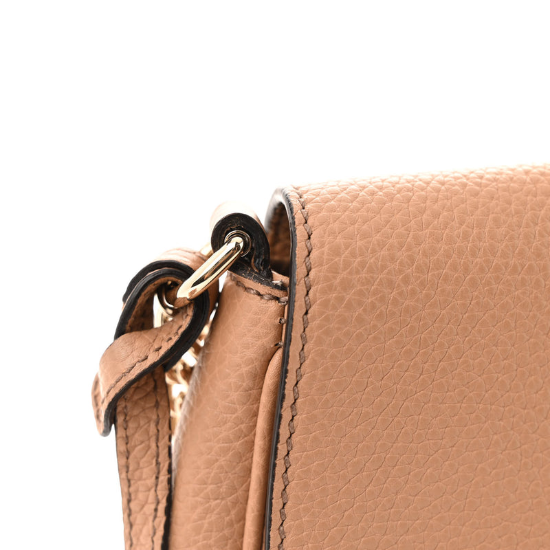 Gucci Pebbled Calfskin Medium Soho Flap