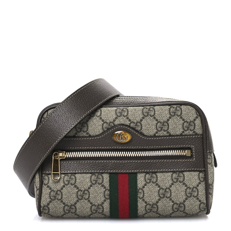 Gucci Gg Supreme Web Small Ophidia Belt