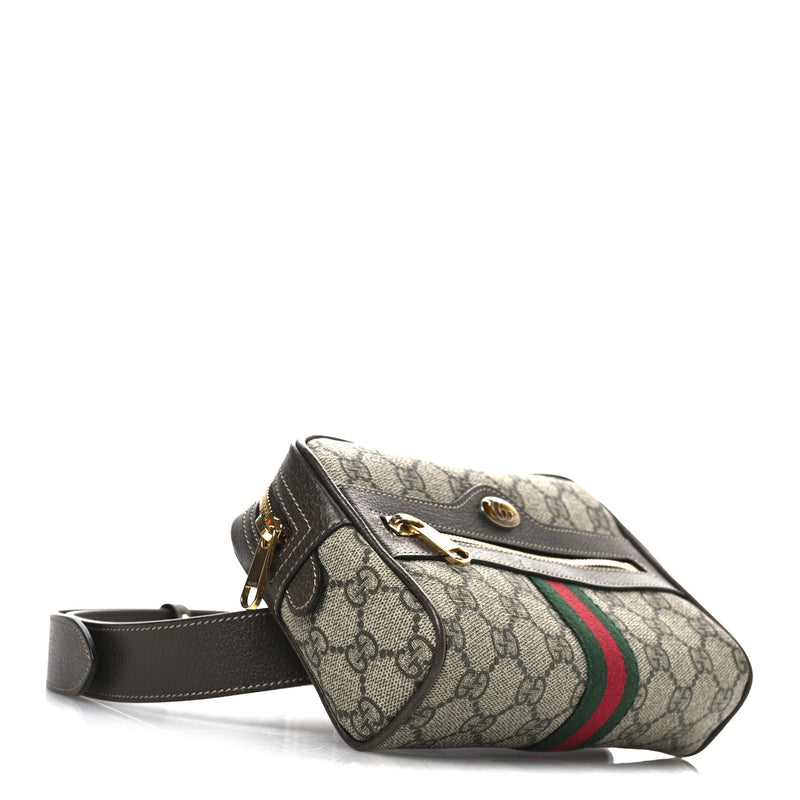 Gucci Gg Supreme Web Small Ophidia Belt