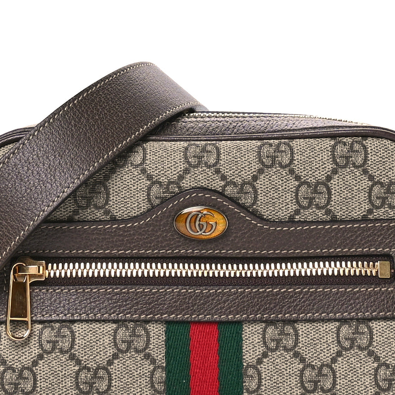 Gucci Gg Supreme Web Small Ophidia Belt