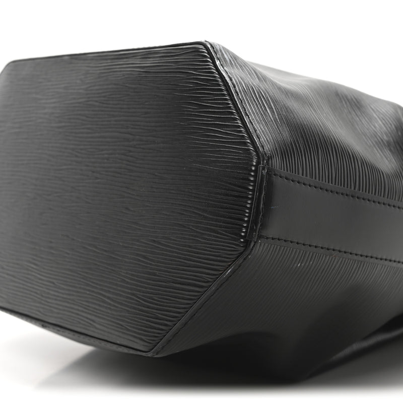 Louis Vuitton Epi Sac D'Epaule Black
