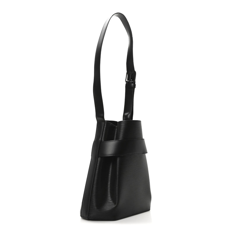 Louis Vuitton Epi Sac D'Epaule Black
