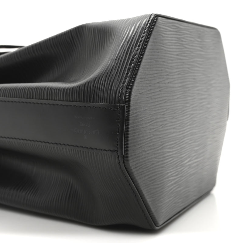 Louis Vuitton Epi Sac D'Epaule Black