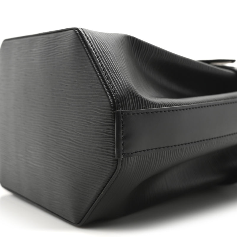 Louis Vuitton Epi Sac D'Epaule Black