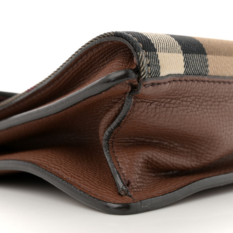 Burberry Derby Calfskin House Check