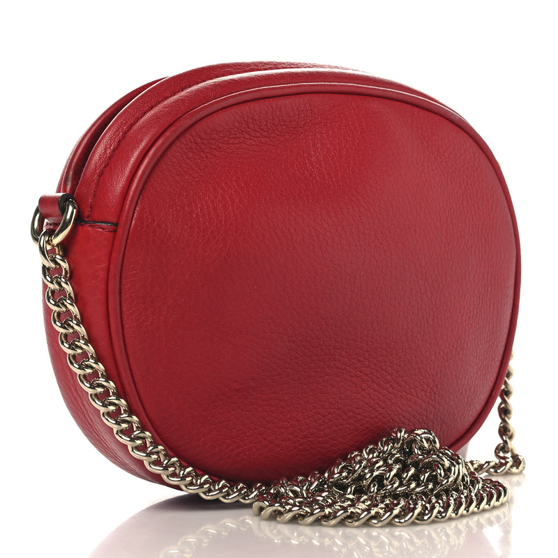Gucci Pebbled Calfskin Mini Soho Chain