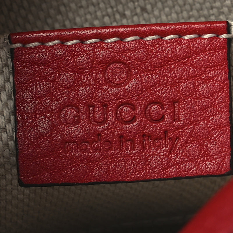 Gucci Pebbled Calfskin Mini Soho Chain