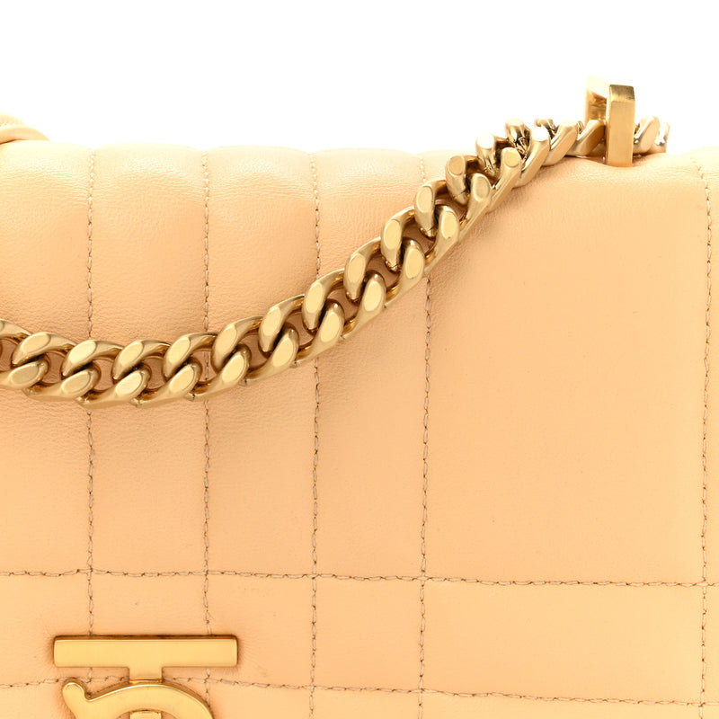 Burberry Lambskin Quilted Small Lola Bag