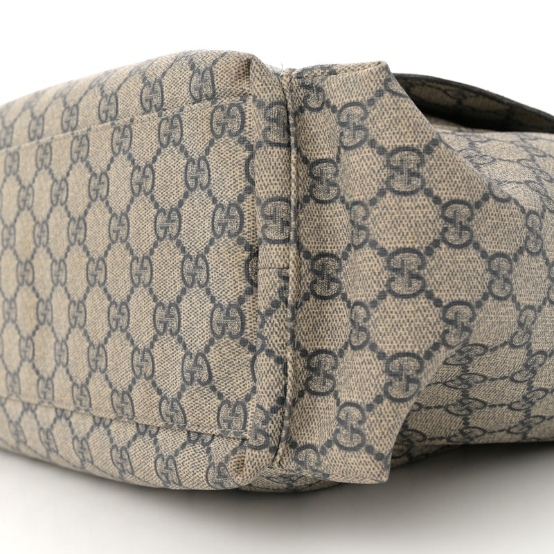 Gucci Gg Plus Messenger Diaper Bag Navy