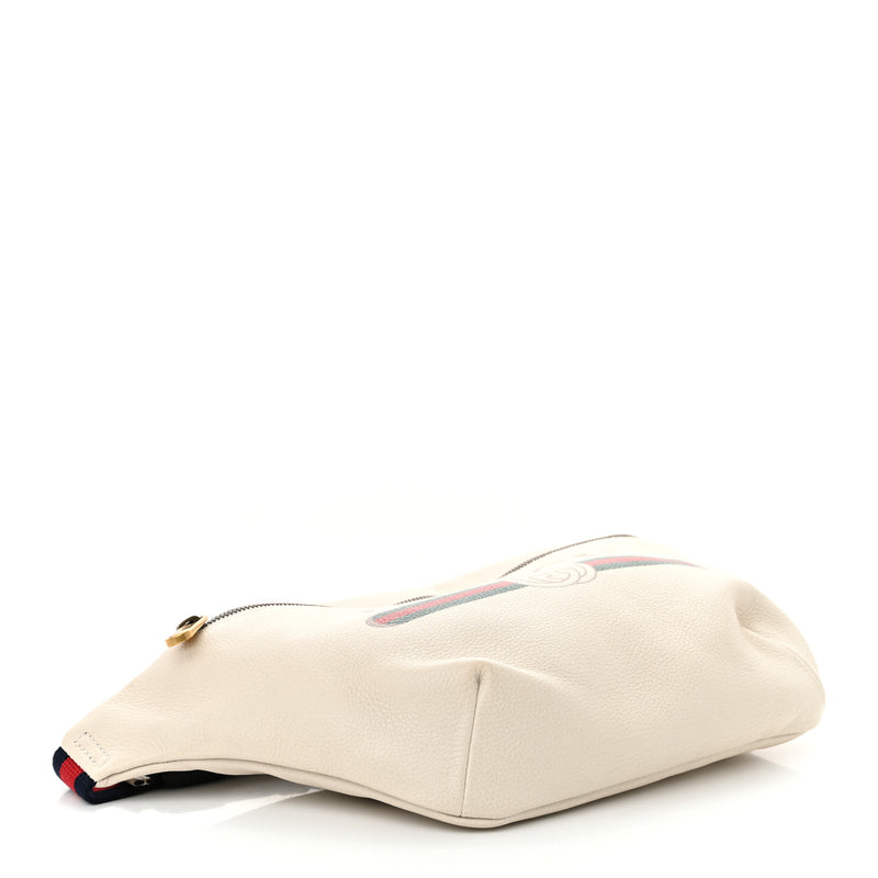 Gucci Grained Calfskin Logo Belt Bag