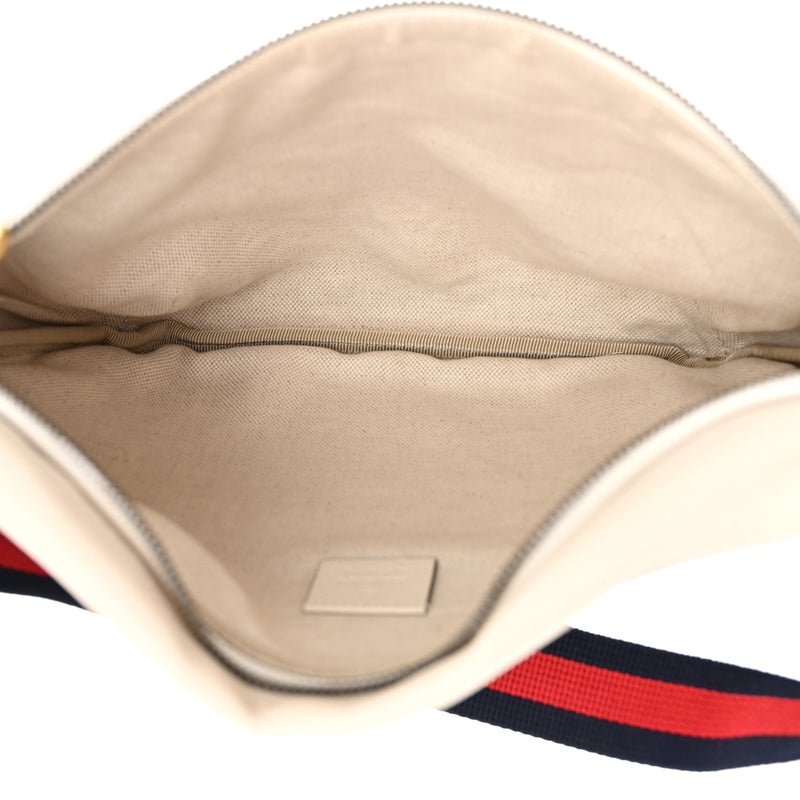 Gucci Grained Calfskin Logo Belt Bag