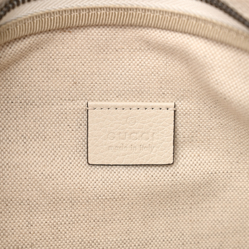Gucci Grained Calfskin Logo Belt Bag