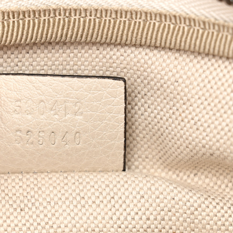 Gucci Grained Calfskin Logo Belt Bag