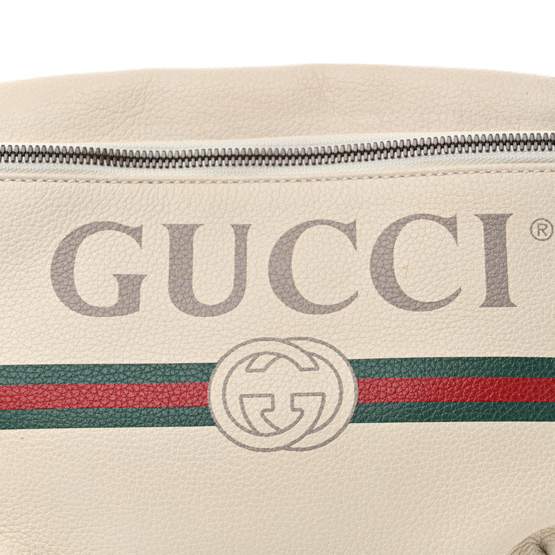 Gucci Grained Calfskin Logo Belt Bag
