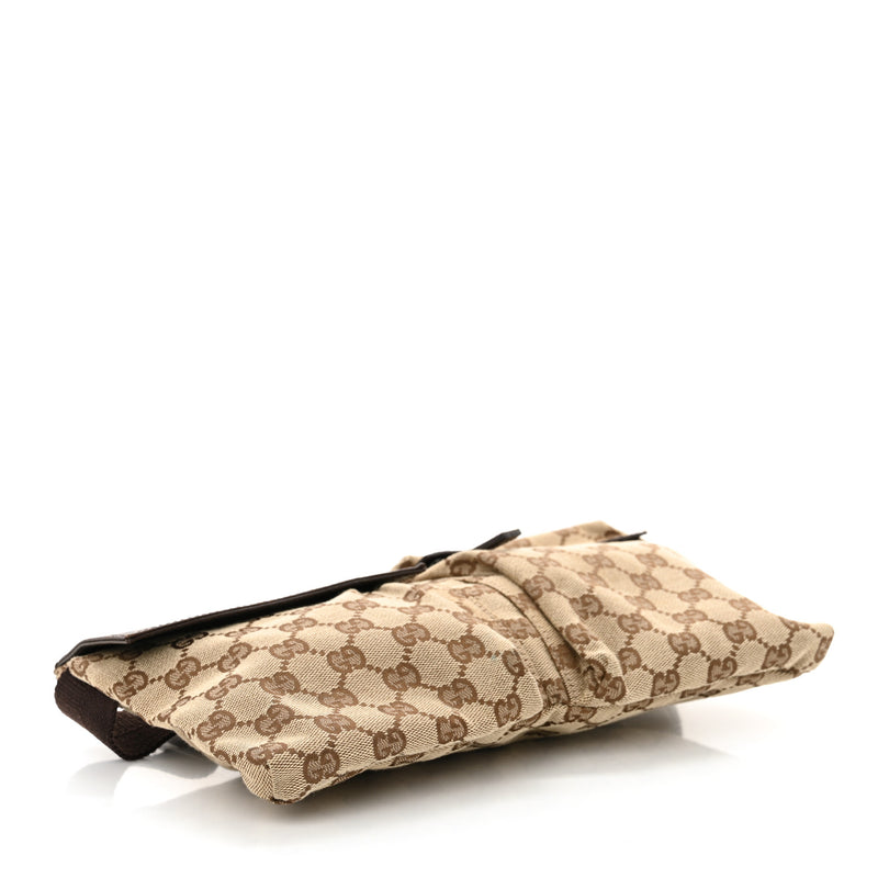 Gucci Gg Double Pocket Belt Bag Dark