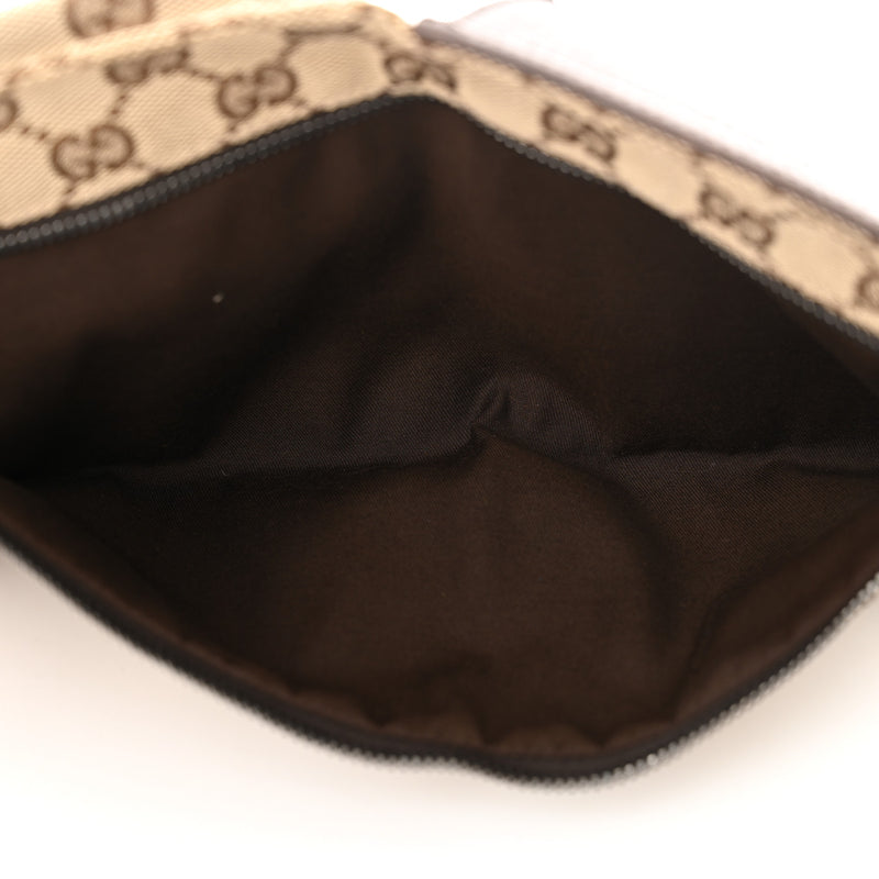 Gucci Gg Double Pocket Belt Bag Dark