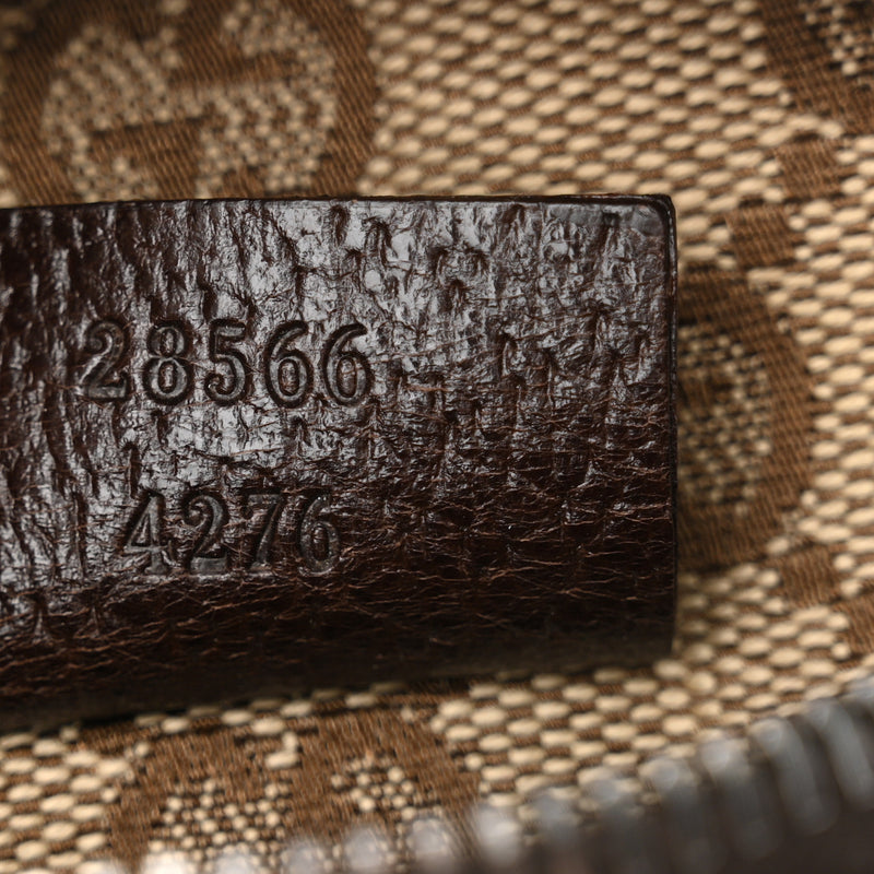 Gucci Gg Double Pocket Belt Bag Dark