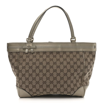 Gucci Web Medium Mayfair Tote Gold