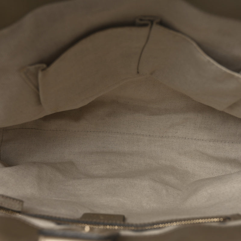 Gucci Web Medium Mayfair Tote Gold