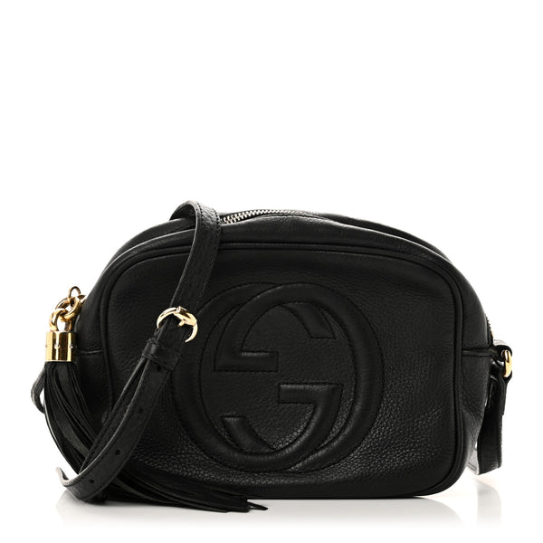 Gucci Pebbled Calfskin Small Soho Disco