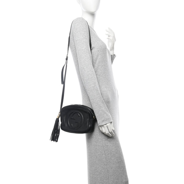 Gucci Pebbled Calfskin Small Soho Disco