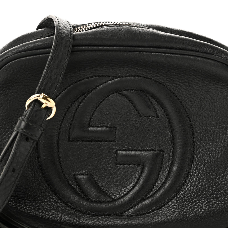 Gucci Pebbled Calfskin Small Soho Disco